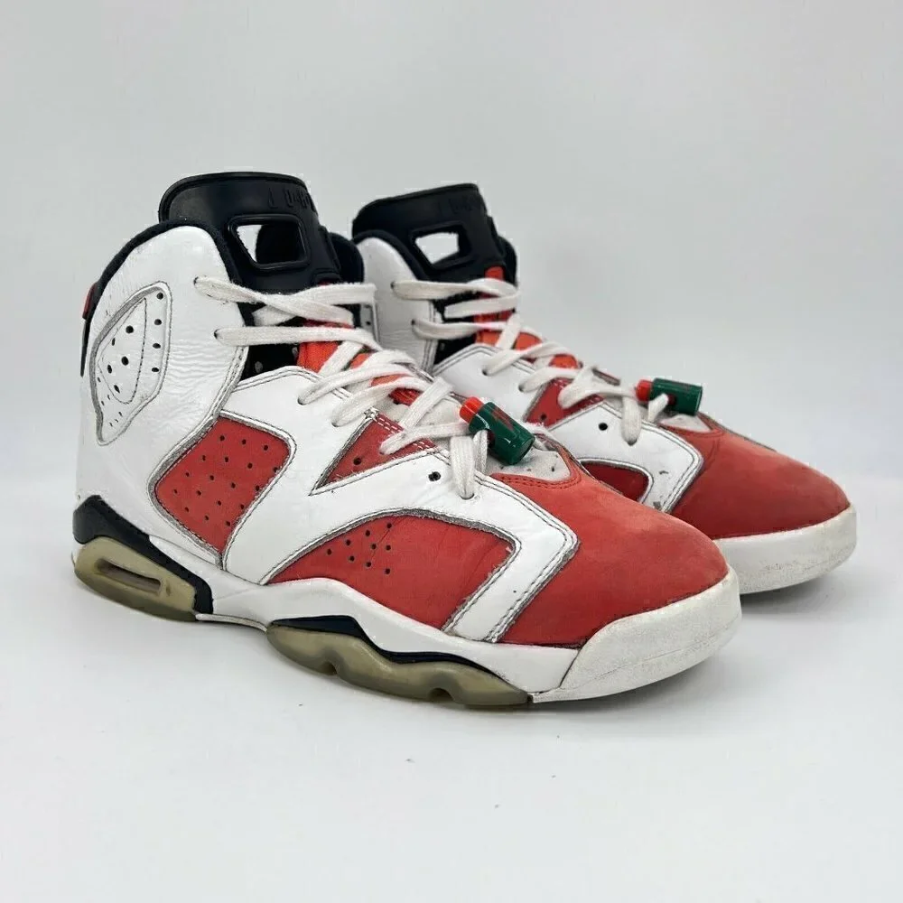 Nike Unisex Kids Air Jordan 6 Retro Gatorade 384665-145 White Sneaker Shoes 7Y